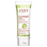 Крем с огурцом для сухой кожи, 100 г, Джива Аюрведа; Cream with cucumber for dry skin, 100 g, Jiva Ayurveda